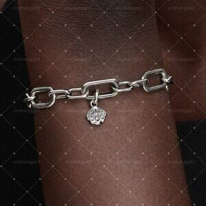 Pandora Sparkling Shell Mini Dangle Charm